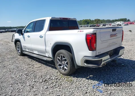 2023 GMC Sierra 1500 4Wd Short Box Slt из США, поврежденный, VIN 3GTUUDED8PG262993